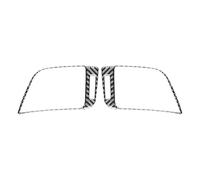 Compatible With Nissan For Sentra For Sylphy 2016 2017 2018 2019 Car Side Air Outlet Vent Trim Frame Interior Decoration Sticker Car AC Air Vent Trim(Black)