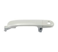 Compatible with Nissan for Versa 2007-2012 for Tiida 2007-2011 OEM:82641-EL12A Car Front Left Exterior Door Handle Accessories Car Side Exterior Door Handle(White)