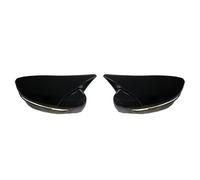 Compatible With Nissan For X-Trail 2014 2015 2016 2017 2018 2019 2020 Car Rearview Replacement Side Mirror Cover Side Mirror Caps(Black)