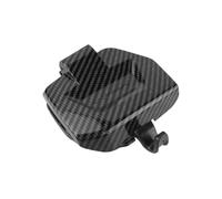 Compatible With NMAX V3 NMAX125 155 2025 Motorcycle ABS Accessories Tool Box Storage Cover Lid Side Pocket Waterproof(Carbon Color)