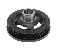 Compatible with No.5184293AC/5184293AG Motor Harmonic Balancer Crankshaft Pulley for Dodge Durango Crank 6 Grooves Aluminum Alloy 1 Piece