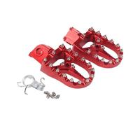 Compatible With NORDEN 901 NORDEN901 2021 2022 2023 Universal Fit Motorcycle Accessories Footrest Foot Pegs Foot Rests Pedals Footpegs Parts Aftermarket Replacement(Red)