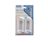 Compatible with O-B Electric Toothbrush Heads DB Series Multi-Function Universal Rotating Replacement Brush Head(EB-17XS(4pcs/1pack))