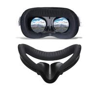 Compatible with Oculus Quest 2 Face Pad Replacement - VR Face Interface Bracket with Light Blocking Nose,Breathable Foam Face Pad Protective for Meta Quest 2,Comfortable Face Cushion VR Accessories