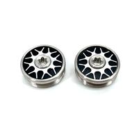 Compatible with Odyssey Stroke Lab White Hot OG O Works Golf Club Putter Weights 10/20/35g 2pcs (Black/Silver,2pcs*35g)