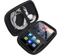 Compatible with Oilsky MP3 Case, Blueshaweu Hard Shell Travel and Storage Case Carrying Case Compatible with Oilsky M30 PRO/for ZAQE M505/for SWOFY M503 Pro Full Touch Screen MP4 MP3 Player (Black)