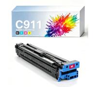 Compatible with OKI's C931 toner cartridge, the imaging drum unit is suitable for OKI C911dn, C931dn, and C941dn printers, offering a high yield of 40,000 pages
