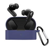 Compatible with OnePlus Nord Buds Case, onetuo Silicone Case Cover Easy Carrying Protective Case Cover Compatible with OnePlus Nord Buds (Blue)