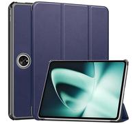 Compatible with OnePlus Pad 11.6inch 2023 Tri-Fold Smart Tablet Case,Hard PC Back Shell Slim Case Multi- Viewing Angles Stand Hard Shell Folio Cover with Auto Wake Sleep ZY (BLUE)