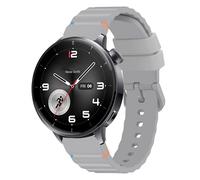 Compatible with OnePlus Watch 3 bands, 18mm, 22mm New Silicone Woven Line Adjustable Replacement Strap Compatible with OnePlus Watch 3, 2 46mm / 2R / 1 / 43mm Smart Watch (Gray, 18mm size band)