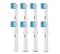 Compatible with Oral B Electric Toothbrush Head p2/4000/3757/d12/3766 Braun Replacement Head Universal(8 pc)