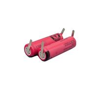 Compatible With Oral B Pro 2 Type 3766 3758 3759 IO4 / IO5 / IO6 / IO7 / IO9 / IO8 / IO10 / 6N / 7N / 8N / 9N. Electric Toothbrush 3.7V 740mAh Lithium-ion Battery Replacement Part(2pcs battery)