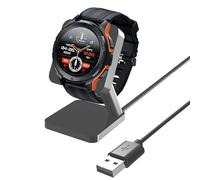 Compatible with OUKITEL Smartwatch BT10 Charger, Blueshaweu Charging Stand Desk Holder Charging Dock Station Compatible with OUKITEL BT10,BT12,BT20,BT80 Smartwatch (Black)
