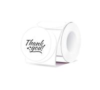 Compatible with P50/M110 Multi-Purpose self-Adhesive Thermal Labels, 2-inch Round, Ideal for Inventory, Color Coding, barcodes, Name Tags, Baking, etc. (1roll/150 Sheets) (A)