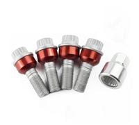 Compatible with Panamera For Cayman For Macan Screws Bolts With Key Nut Kit Wheel Studs M14x1.5 Hex 19mm Auto Parts