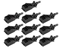 Compatible With Passat B5 For Golf 5 For Bora Car Spray Nozzle Windshield Cleaning Washer Sprayer Jets Sprinkler 6E0955985B Washer Nozzle Kit(10pcs)