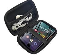 Compatible with PECSU MP3 Player Case, Lamshaw Durable EVA Carrying Case, Shockproof & Lightweight Protective Cover Compatible for PECSU G5 5" MP3 Player (Black, for G5 5" mp3)