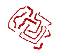 Compatible with Peugeot 205 for GTI 1.6/1.9 LHD 309 for GTI 8V Car Silicone Radiator Heater Hoses Kit Radiator Hose Coolant Water Hose Radiator Coolant Hose