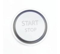 Compatible With Peugeot 308 408 508L 2008 3008 4008 5008 Car Engine Ignition Start Stop Push Button Decor Cover Interior Accessories(Silver)