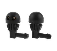 Compatible With Peugeot For 206 OEM:6438AV 6438E6 6438J2 2Pcs Car Front Windshield Wiper Washer Nozzle Accessories