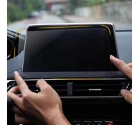 Compatible With Peugeot For 3008 5008 For 3008GT 2017-2019 Car GPS Navigation Screen Protective Film Car GPS Screen Protector HD Clear GPS Navi Screen Protector