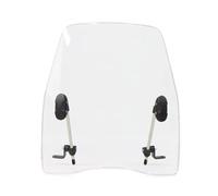 Compatible With Peugeot For Vivacity 3 50 125 Windsreen Windshield Motocycle Scooter Wind Screen Deflector Extension Spoiler Motorbike Windscreen(Clear)