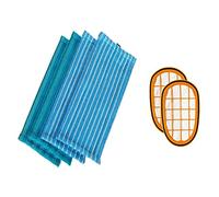 Compatible With Philips FC5005/01 Filter CP0667 XV1700 Microfibre Pads Compatible With SpeedPro Max Aqua FC6904, XC8349, XC8347, XC8147, XC8149 Replacement (Color : 2 filters and 4 mops)