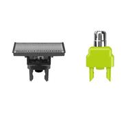 Compatible with Philips OneBlade Replacement Blade Set for QP2520/QP2630/QP6510 Models with Shaving Blades + Nose Hair Trimmer Head.(1 Blade and 1)