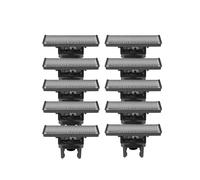 Compatible with Philips OneBlade Replacement Blade Set for QP2520/QP2630/QP6510 Models with Shaving Blades + Nose Hair Trimmer Head.(10 Blade)