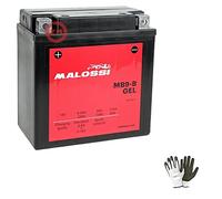 COMPATIBLE WITH PIAGGIO FLY/FLY E3 125 from 2005 to 2012 BATTERY ALREADY FOR USE MALOSSI MB9-B IN GEL ACTIVATED IN THE FACTORY 9 AH AMP. 12V.