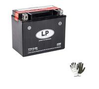COMPATIBLE WITH PIAGGIO Vespa GTS HPE 4T 4V IE ABS E5 (MD31M) 300 2020 A 2021 LP BATTERY YTX12-BS SEALED 12V/10AH BATTERIES FOR MOTORCYCLE SCOOTER ALREADY READY FOR DIY USE 150X87X130MM