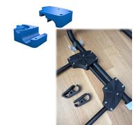 Compatible with Playseat Challenge Pedal Stabilizer, Rigid Mounting Bracket Platform Support with M6 Hardware, Anti-Flex Simulation Accessory