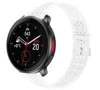 Compatible with Polar Smartwatch Bands, 20mm, 22mm Quick Release Silicone Lace Replacement Straps Compatible for Polar Unite, Ignite, Ignite 2, Ignite 3, Pacer, Pacer Pro, Vantage V3, Grit X, Grit X