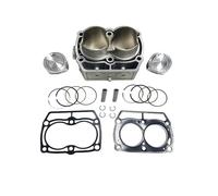Compatible With Polaris 800 For RZR800 2010 2011 2012 2013 2014 80mm Motorcycle Engine Cylinder Block Piston Rings Head Base Gasket Bore Piston Gasket Kit
