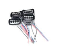 Compatible With Pontiac For Vibe 2003-2010 4 Pcs Ignition Coil Harness Pigtail Connector Plug Assembly Accessories 90980-11885 Coil Pack Connector