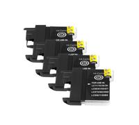 Compatible With Printer Models Printer Series Label Printer Models LC11 LC16 LC38 LC39 LC60 LC61 LC65 LC67 LC975 LC980 LC985 LC990 LC1100 185C 195C 9805C For Part Number 4X Black Ink Cartridge