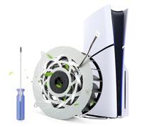 Compatible with PS5 Slim Internal Cooling Fan Replacement for PlayStation 5 Slim 19 Blades Fan Cooler for NMB 11541GS-12M-WB-01 CPU Cooling Fan Console Accessoires