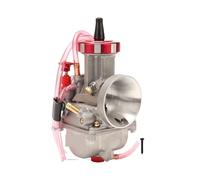 Compatible with PWK carburetor 33 34 35 36 38 40 42 mm racing carburetor compatible with off-road motorcycle scooter ATV UTV with power injection 125-600cc universal(PWK 40)