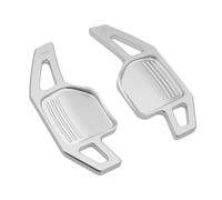 Compatible With Q5 8R 2008 2009 2010 2011 2012 For RS3 8P 2011 2012 2013 Paddle Shifter Car Steering Wheel Paddles Extension Styling Vehicle Paddle Shifters(Silver)