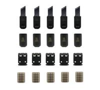 Compatible With QIDI Max4 3D Printer Replacement Kit | Cutter Blade Silicone Sock Wiper Hotend Silicone Socks 10pcs(Mix Set)