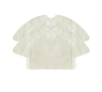 Compatible With Qihoo 360 S6 Robotic Vacuum Cleaner Main Brush Side Brush Hepa Filter Mop Cloth Rag Replacement Spare Parts Accessories (Color : 2 Mop Cloth)