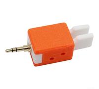 Compatible With Quansheng UV-K5 K6 Radio,Dual Paddle CW Keyer Module,CEC Firmware Support,Adjustable Tension(Orange)