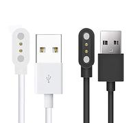 Compatible with RADLEY Series 21 Smart Watch Charger, Blueshaweu 2 Pin Magnetic USB Replacement Charging Compatible with RADLEY Womens Series 21 Smart Watch (White+Black)