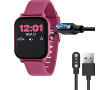 Compatible with RADLEY Series 46 Smart Watch Charger, Blueshaweu 2 Pin Magnetic USB Replacement Charging Compatible with RADLEY Series 46 Smart Watch for Womens-RYS46 (Black)