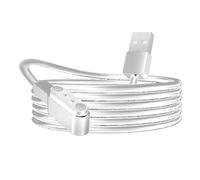 Compatible with RADLEY Series 55 Smart Watch for Women Charger, Lamshaw 2 Pin Magnetic USB Replacement Charging Compatible for RADLEY Series 55 Smart Watch 1.75" (White, USB A)
