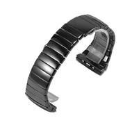 Compatible With Rado SINTRA Series Black Ceramic Watchband For Men Women Bracelet Double Press Folding Buckle Watch Strap 17mm 26mm 29mm(29mm)