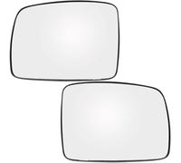 Compatible With Range For Rover For Vogue 2005 2006 2007 2008 2009 OEM: LR017070 LR017067 Car Left Right Side Heated For Wing Mirror Glass Mirror Replacement Glass(2pcs)