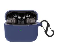 Compatible with Razer Hammerhead True Wireless Pro Case, Lamshaw Protective Soft TPU Case with Keychain Compatible with Razer Hammerhead True Wireless Pro (Blue)