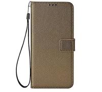 Compatible with/Replacement for Asus Zenfone 12 Ultra PU Leather Wallet Case Flip Cover BYTXZS (Brown)