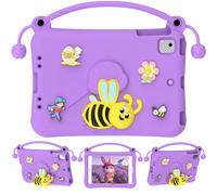 Compatible with/Replacement for Honor Pad X8A 11” 2024 Heavy Duty Case Shockproof Cover DKXMF (Purple)